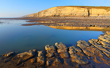 Dunraven Bay (Southerndown Beach), Glamorgan Heritage Coast, Wales, United Kingdom, Europe