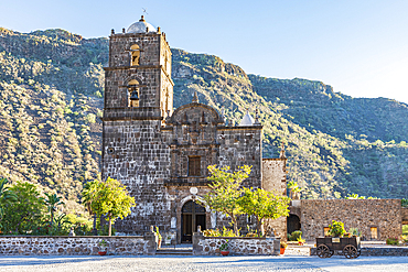 San Javier, Loreto, Baja California Sur, Mexico. The San Francisco Mission in San Javier.