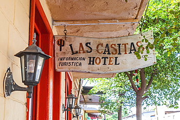 Mulege, Baja California Sur, Mexico. November 14, 2021. The Las Casitas Hotel in Mulege.