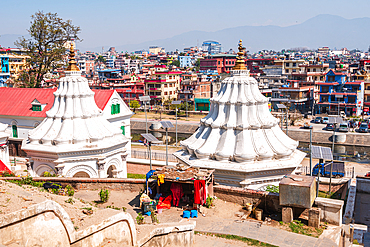 Guheshwori Seto Sattal, Kathmandu, Nepal, Asia