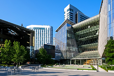 View of Cornell Tech, a graduate campus and research center of Cornell University, located on Roosevelt Island, Manhattan, New York City, United States of America, North America