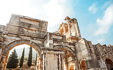 Ancient Greek city of Ephesus, UNESCO World Heritage Site, Izmir Province, Turkey, Asia Minor, Eurasia