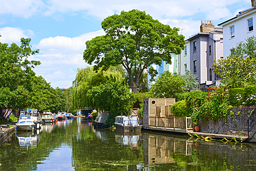 Regent's Canal, Primrose Hill, London, England, United Kingdom, Europe