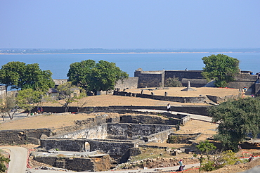 Diu Fort a Portuguese-built fortification located on the west coast of India in Diu Island