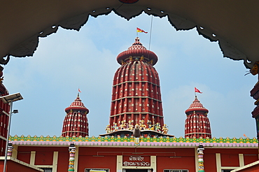 Revered Hindu deity Shri Ram Temple in Bhubaneswar Odisha India.