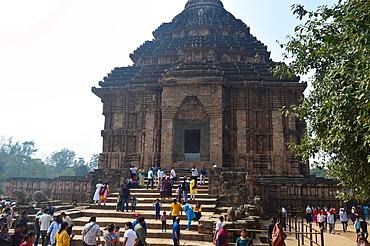 Konark Sun Temple a 13th-century CE Hindu Sun temple at Konark Odisha India It is a UNESCO World Heritage site.