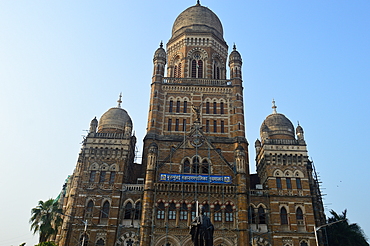 The Brihanmumbai Municipal Corporation (BMC) office building Mumbai city India.