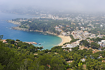 Llafranc.Palafrugell.Costa Brava,Catalonia,Spain,Europe