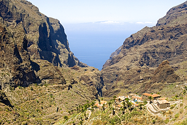 around the village of Masca in the Teno mountain massif,Tenerife,Canary Islands,Atlantic Ocean