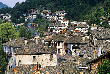 Shiroka Laka, authentic village in the Rhodope Mountains, Bulgaria, Europe