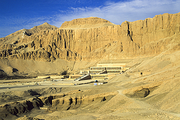 Hatshepsut's Temple at Deir el-Bahari site,Thebes,Egypt,Africa