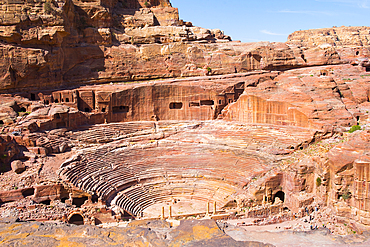 Historic and archaeological Nabataean city of Petra, UNESCO World Heritage Site, Jordan, Near East, Southern Levant, West Asia