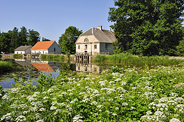 Pond of Vihula Manor Country Club, Lahemaa National Park, Estonia, Europe