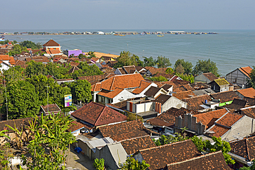 District beside the Java Sea at Rembang, Java island, Indonesia, Southeast Asia, Asia