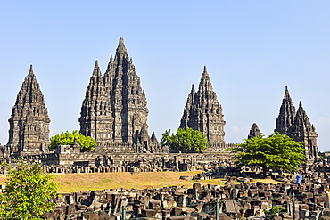 Prambanan Temple Compounds, region of Yogyakarta, Java island, Indonesia, Southeast Asia