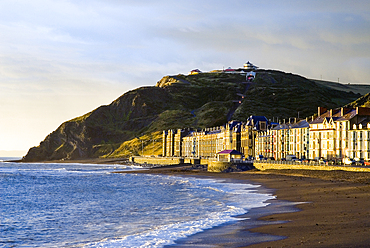 seaside resort,Aberystwyth,Wales,United Kingdom,Great Britain,Europe