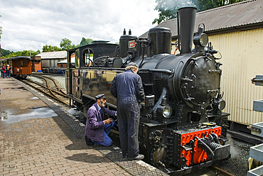 Llanfair Light Railway, Llanfair Caereinion, Welshpool, Powys, Wales, United Kingdom