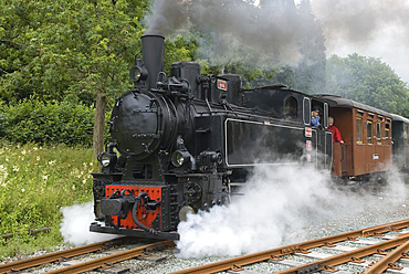 Llanfair Light Railway, Llanfair Caereinion, Welshpool, Powys, Wales, United Kingdom