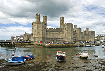 Caernarfon Castle, UNESCO, Wales, United Kingdom