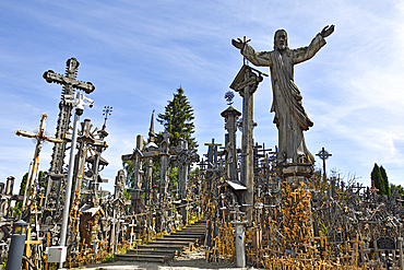 Hill of Crosses, near Siauliai, Lithuania, Europe