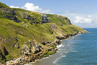 Great Orme cliffs, Llandudno, Clwyd, Wales, United Kingdom