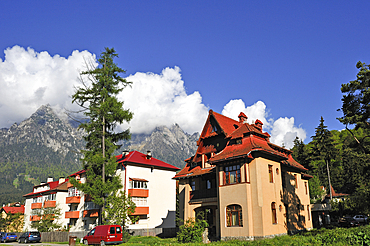 Mountain resort of Sinaia, Wallachia region, Romania