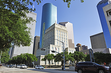 Tranquility Park, downtown Houston, Texas, United States of America