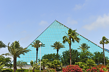 Aquarium Pyramid, Moody Gardens, Galveston island, Gulf of Mexico, Texas, United States of America, North America