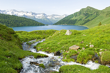 Ritom lake,Val Piora,Canton Ticino,Switzerland,Europe