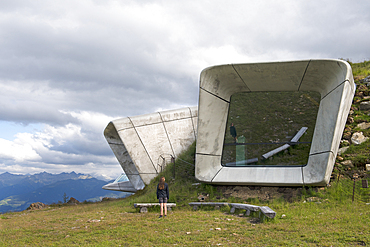 Messmer Mountain Museum (MMM), Kronplatz or Plan de Corones, summit of the Dolomites, near Brunico (Bruneck), region of Trentino-Alto Adige, Sudtyrol, South Tyrol, Italy, South-central Europe