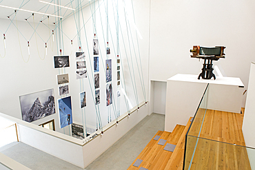 LUMEN, Museum of Moutain Photography (Architects: Gerahard Mahlknecht, Stephano D'Elia, EM2 Architekten & Gio Forma), Kronplatz or Plan de Corones, summit of the Dolomites, near Brunico (Bruneck), region of Trentino-Alto Adige, South Tyrol, Italy