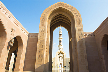 Sultan Qaboos Grand Mosque, Muscat, Sultanate of Oman, Arabian Peninsula