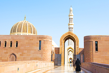 Sultan Qaboos Grand Mosque, Muscat, Sultanate of Oman, Arabian Peninsula