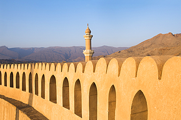 Nizwa Fort, Ad Dakhiliyah Region, Sultanate of Oman, Arabian Peninsula