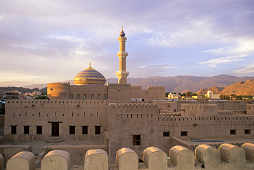 Fortress and mosque of Nizwa, Sultanate of Oman, Arabian Peninsula