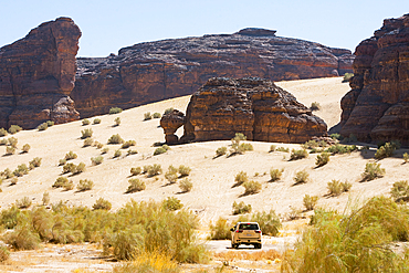 Sharaan Nature Reserve safari tour, AlUla, Medina Province, Saudi Arabia, Middle East