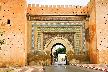 Bab el-Khemis gate, Meknes, Morocco, North Africa