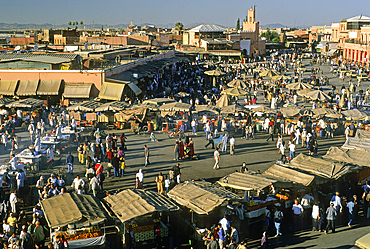 Jamaa el Fna square,Marrakech,Atlas,Morocco,North Africa