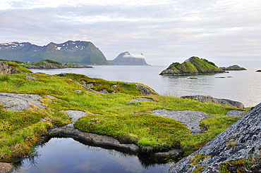 Hamn, Senja island, County of Troms, Norway, Northern Europe