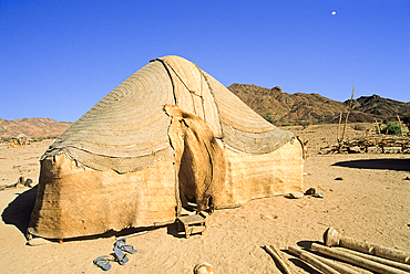 Tuareg nomadic hut in Aïr,Niger,Western Africa