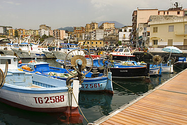 Harbour of Torre del Greco, province of Naples, Campania region, southern Italy, Europe