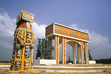Door of No Return, a memorial arch to the enslaved Africans in Ouidah, Benin