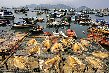 Harbour of Chung Chau island,Islands District,New Territories,Hong-Kong,People's Republic of China,Asia