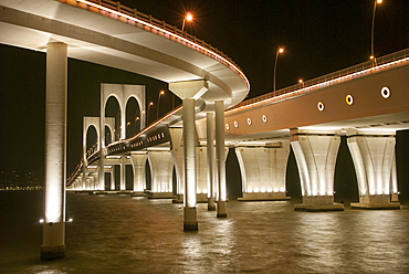 Sai Van bridge that links Macau to Taipa island,Special Administrative Region,China,Asia