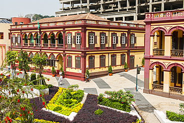 Neo-classical buildings preserved, Tap Seac square,Macau,Special Administrative Region,China,Asia