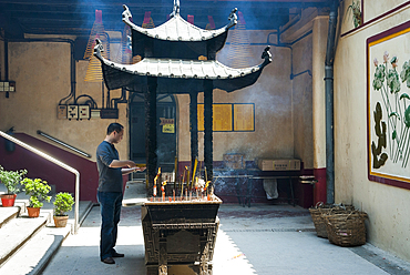 Kun Iam buddhist Temple,goddess of Mercy,Macau,Special Administrative Region,China,Asia
