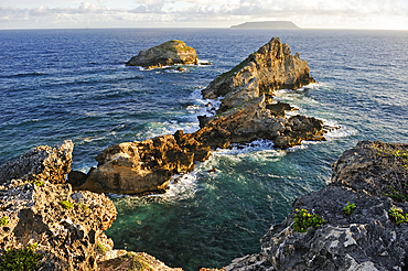 Pointes des Colibris (Colibris cape), Pointe des Chateaux, Grande-Terre, Guadeloupe, overseas region of France,Leewards Islands, Lesser Antilles, Caribbean