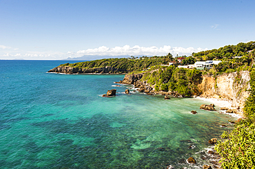 Eblain's cove,Sainte-Anne, Grande-Terre, Guadeloupe, overseas region of France,Leewards Islands, Lesser Antilles, Caribbean
