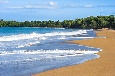 Clugny beach, Basse-Terre, Guadeloupe, overseas region of France,Leewards Islands, Lesser Antilles, Caribbean