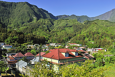 Hell-Bourg, Cirque de Salazie,Reunion island,overseas departement of France,Indian Ocean